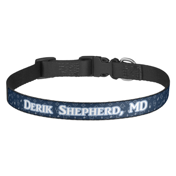 Custom Medical Doctor Dog Collar - Medium (Personalized)