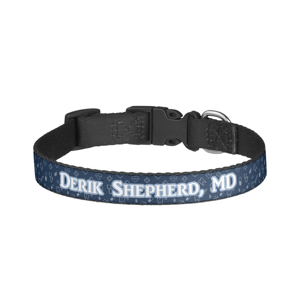 Custom Medical Doctor Dog Collar - Small (Personalized)