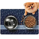 Medical Doctor Dog Food Mat - Small w/ Name or Text