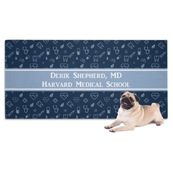 Medical Doctor Dog Towel (Personalized)