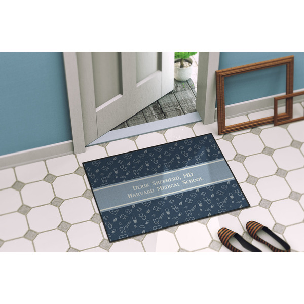 Medical Doctor Door Mat Lifestyle