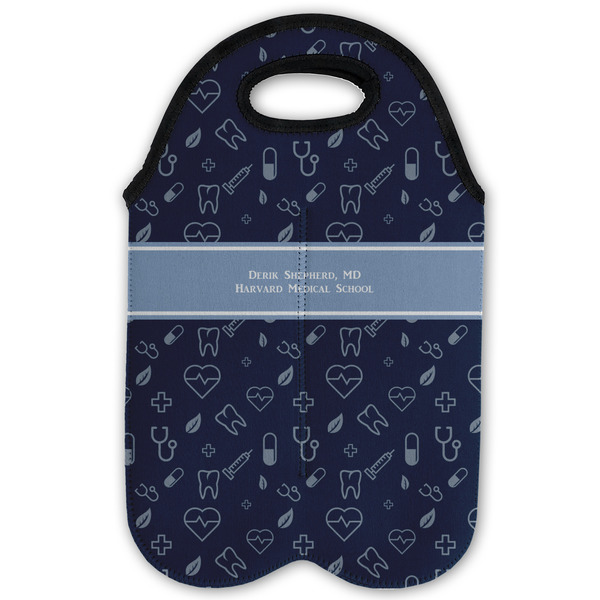Medical Doctor Double Wine Tote - Flat (new)