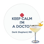 Medical Doctor Printed Drink Topper (Personalized)