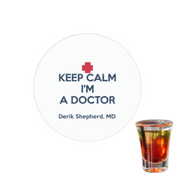 Medical Doctor Printed Drink Topper - 1.5" (Personalized)