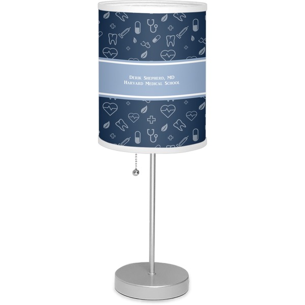 Custom Medical Doctor 7" Drum Lamp with Shade (Personalized)