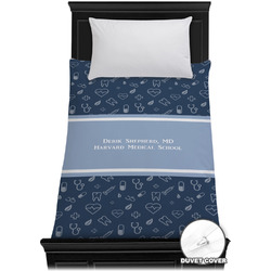 Medical Doctor Duvet Cover - Twin XL (Personalized)