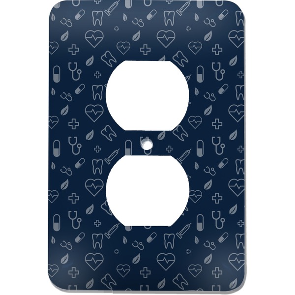 Custom Medical Doctor Electric Outlet Plate