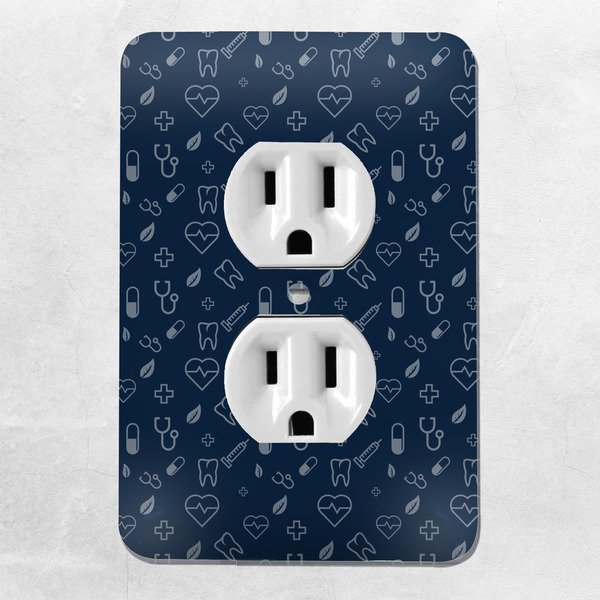 Medical Doctor Electric Outlet Plate - LIFESTYLE