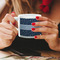 Medical Doctor Espresso Cup - 6oz (Double Shot) LIFESTYLE (Woman hands cropped)