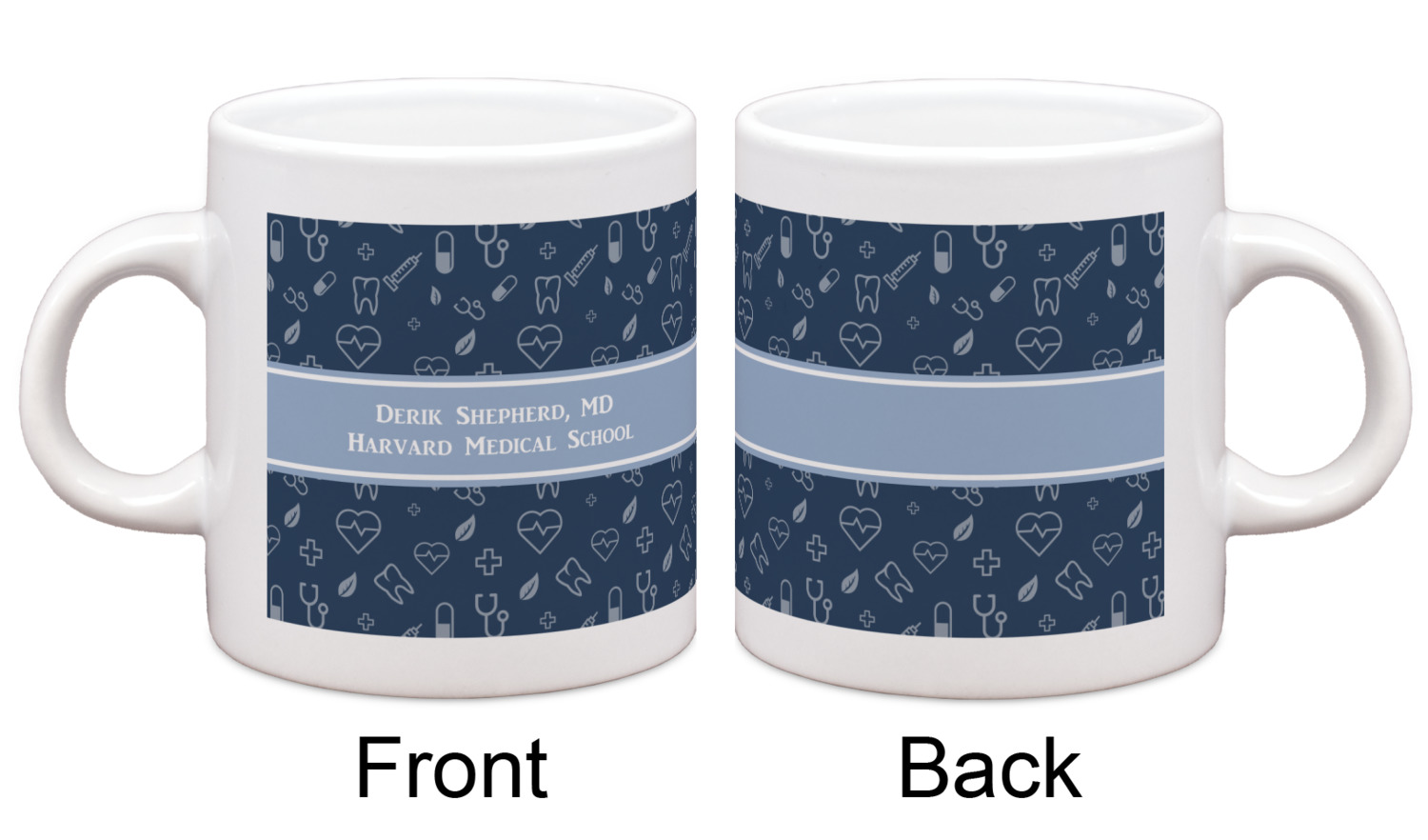 Medical Doctor Espresso Cups (Personalized) YouCustomizeIt