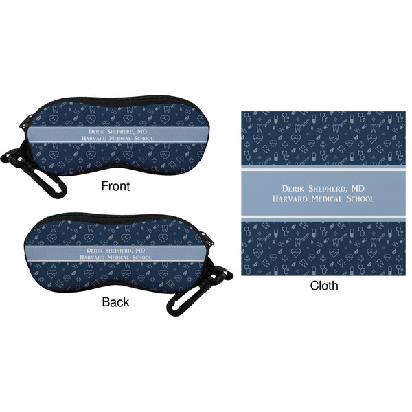 Medical Doctor Eyeglass Case & Cloth (Approval)