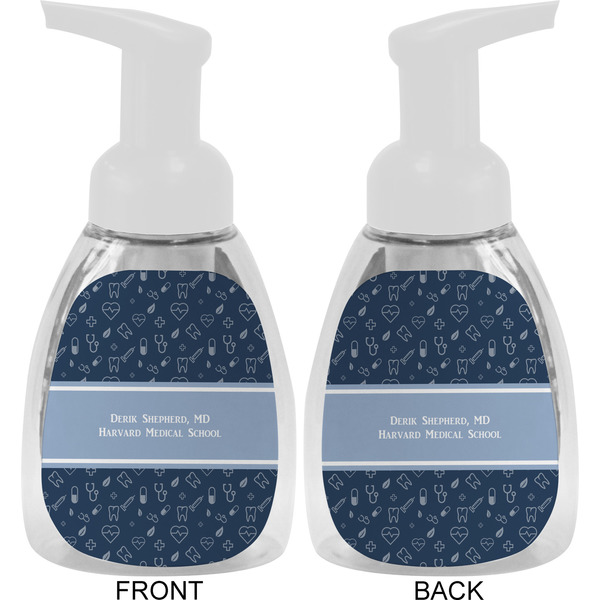 Medical Doctor Foam Soap Bottle Approval - White