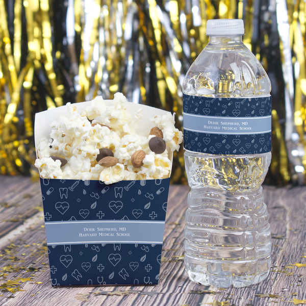 Medical Doctor French Fry Favor Box - w/ Water Bottle
