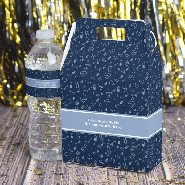 Medical Doctor Gable Favor Box - In Context