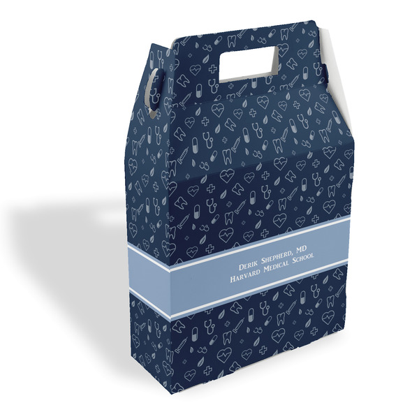 Custom Medical Doctor Gable Favor Box (Personalized)