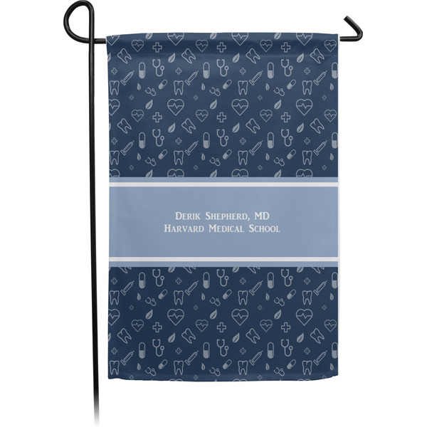 Custom Medical Doctor Garden Flag (Personalized)