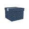 Medical Doctor Gift Boxes with Lid - Canvas Wrapped - Small - Front/Main