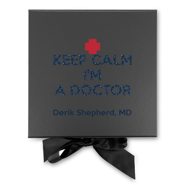 Medical Doctor Gift Boxes with Magnetic Lid - Black - Approval