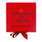 Medical Doctor Gift Boxes with Magnetic Lid - Red - Approval