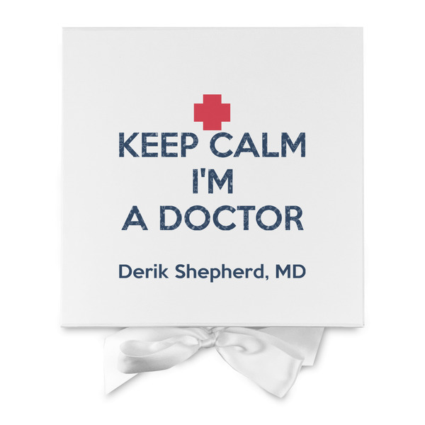 Medical Doctor Gift Boxes with Magnetic Lid - White - Approval