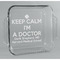 Medical Doctor Glass Cake Dish - 8in x 8in (Personalized)