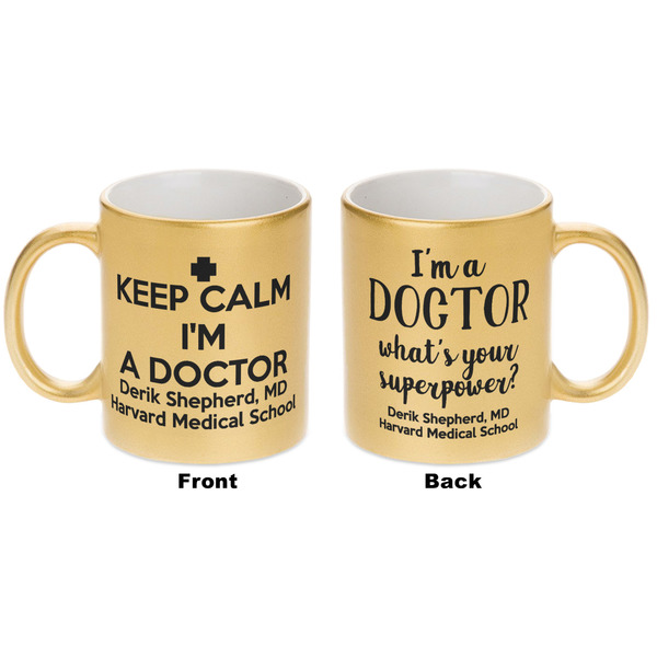 Medical Doctor Gold Mug - Apvl