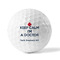 Medical Doctor Golf Balls - Generic - Set of 12 - FRONT