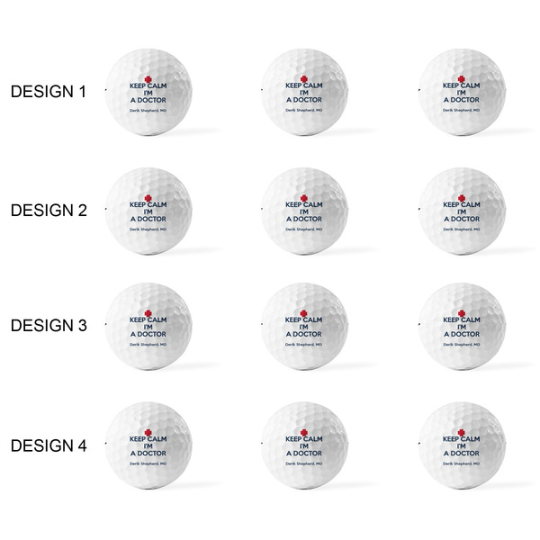 Medical Doctor Golf Balls - Titleist - Set of 12 - APPROVAL