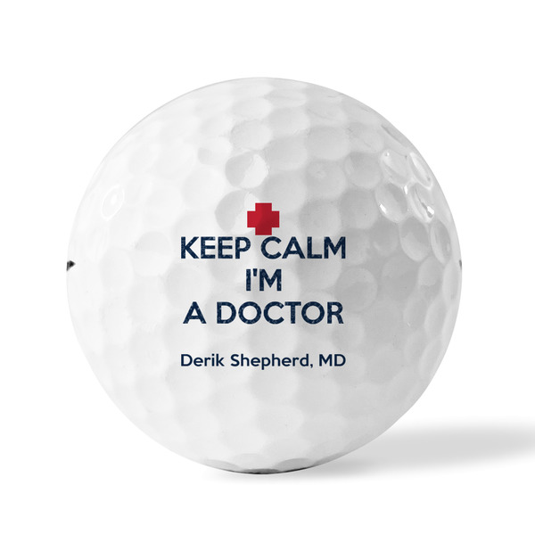 Medical Doctor Golf Balls - Titleist - Set of 3 - FRONT