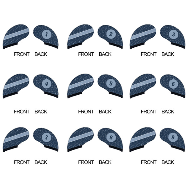 Medical Doctor Golf Club Covers - APPROVAL (set of 9)