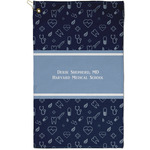 Medical Doctor Golf Towel - Poly-Cotton Blend - Small w/ Name or Text
