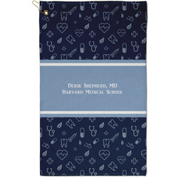 Medical Doctor Golf Towel - Poly-Cotton Blend - Small w/ Name or Text