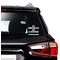 Medical Doctor Graphic Car Decal (On Car Window)