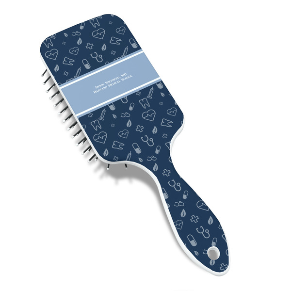 Medical Doctor Hair Brush - Angle View