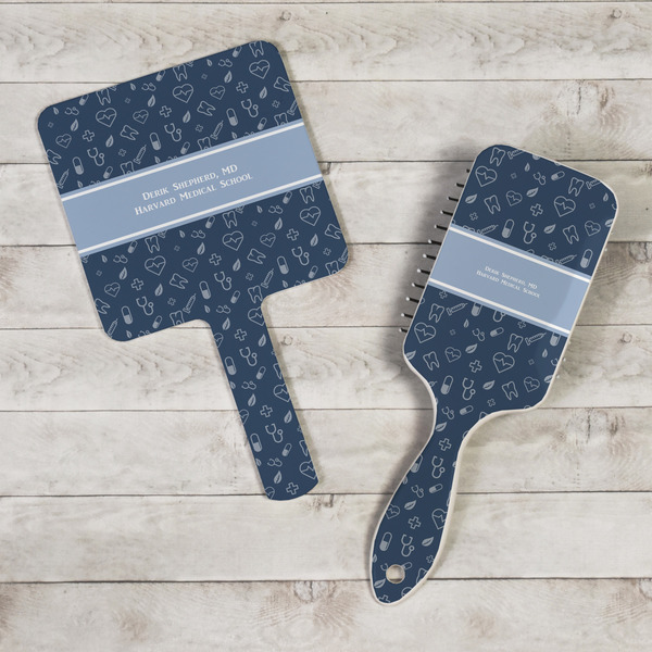 Medical Doctor Hand Mirrors - In Context