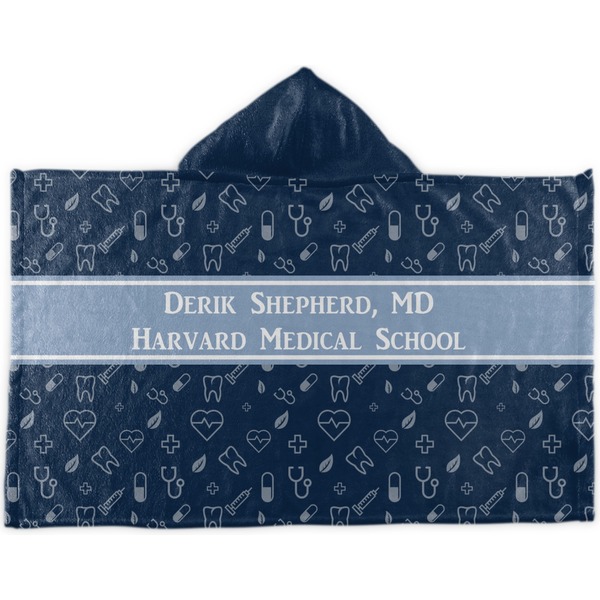 Custom Medical Doctor Kids Hooded Towel (Personalized)