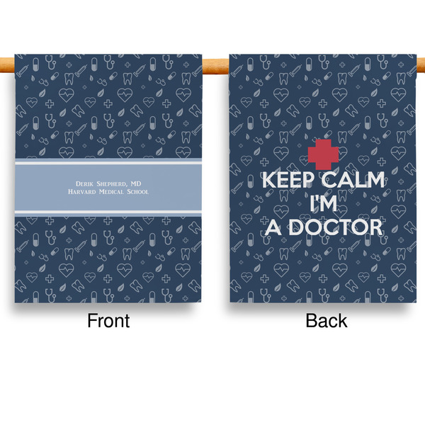 Medical Doctor House Flags - Double Sided - APPROVAL