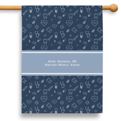 Medical Doctor 28" House Flag - Single Sided (Personalized)