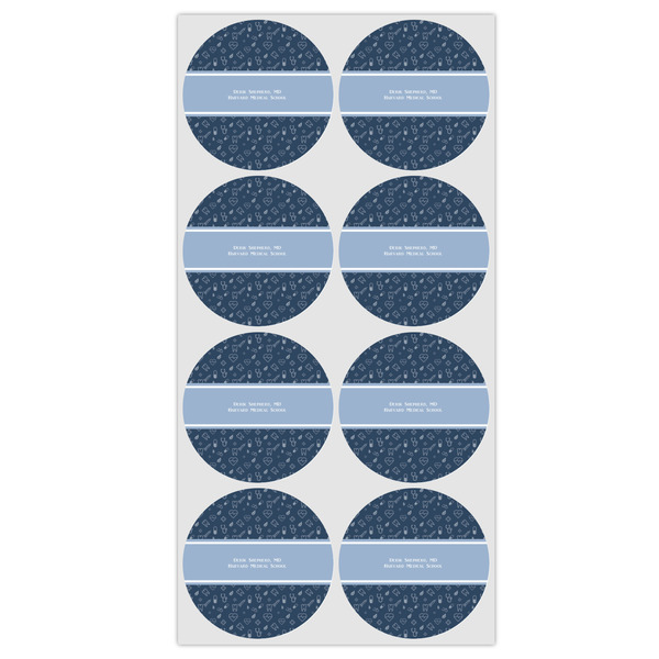 Medical Doctor Icing Circle - Medium - Set of 8