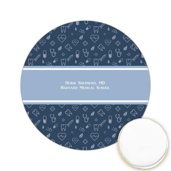 Custom Medical Doctor Printed Cookie Topper - 2.15" (Personalized)
