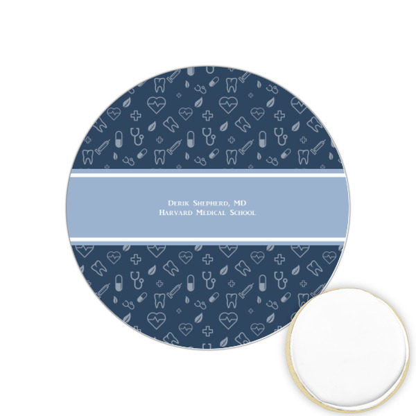 Custom Medical Doctor Printed Cookie Topper - 1.25" (Personalized)