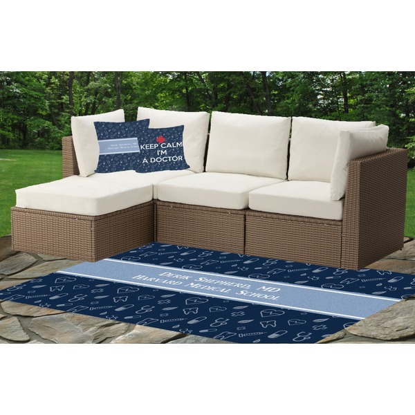 Medical Doctor Indoor / Outdoor Rug & Cushions