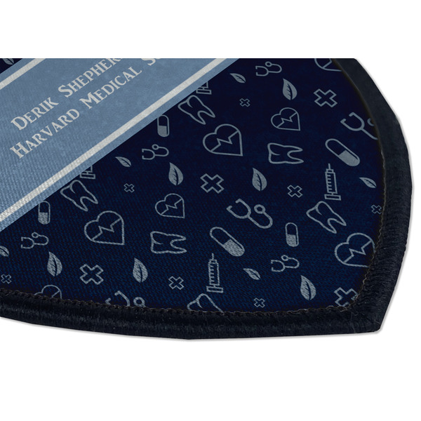 Medical Doctor Iron on Shield 3 Detail