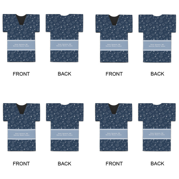 Medical Doctor Jersey Bottle Cooler - Set of 4 - APPROVAL