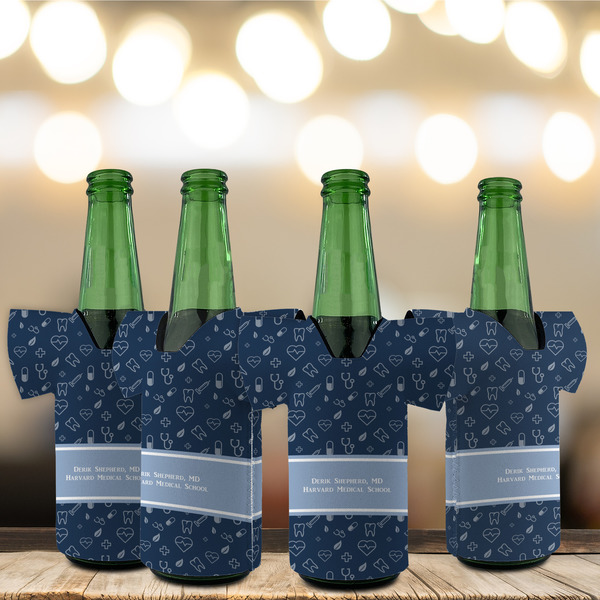 Medical Doctor Jersey Bottle Cooler - Set of 4 - LIFESTYLE