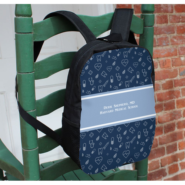 Medical Doctor Kids Backpack - In Context