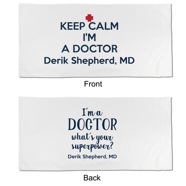 Medical Doctor King Pillow Case - APPROVAL (partial print)