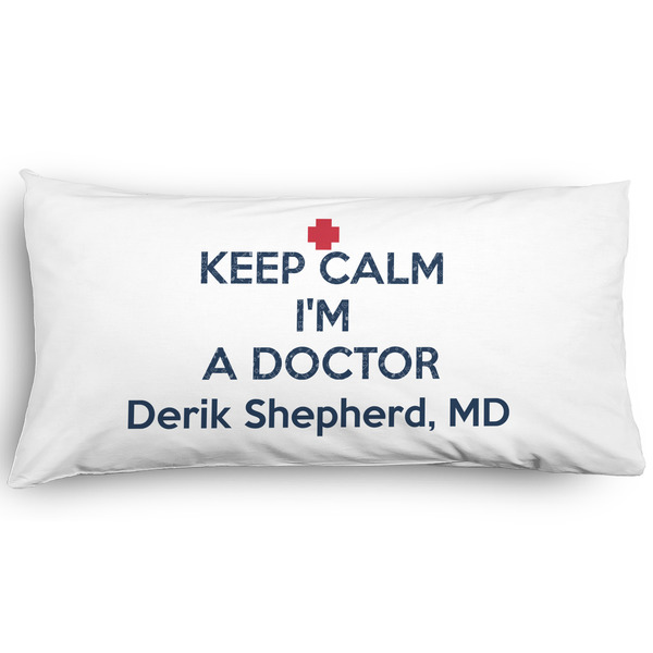 Custom Medical Doctor Pillow Case - King - Graphic (Personalized)