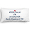 Medical Doctor King Pillow Case - FRONT (partial print)