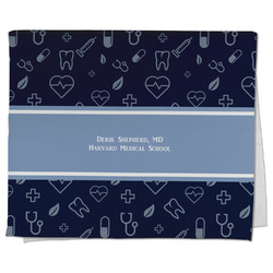 Medical Doctor Kitchen Towel - Poly Cotton w/ Name or Text